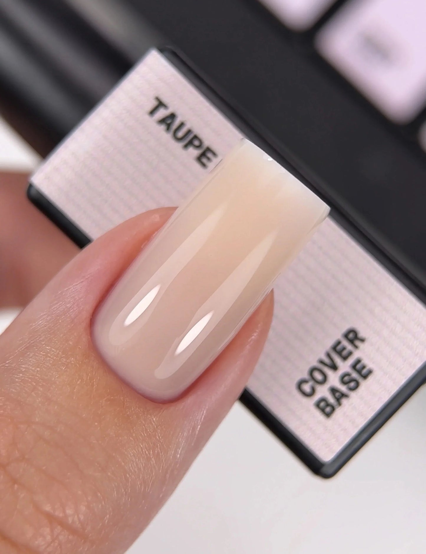 BIBLIOTEKA Cover Base № 08 Taupe – Cool Beige, 10 ml