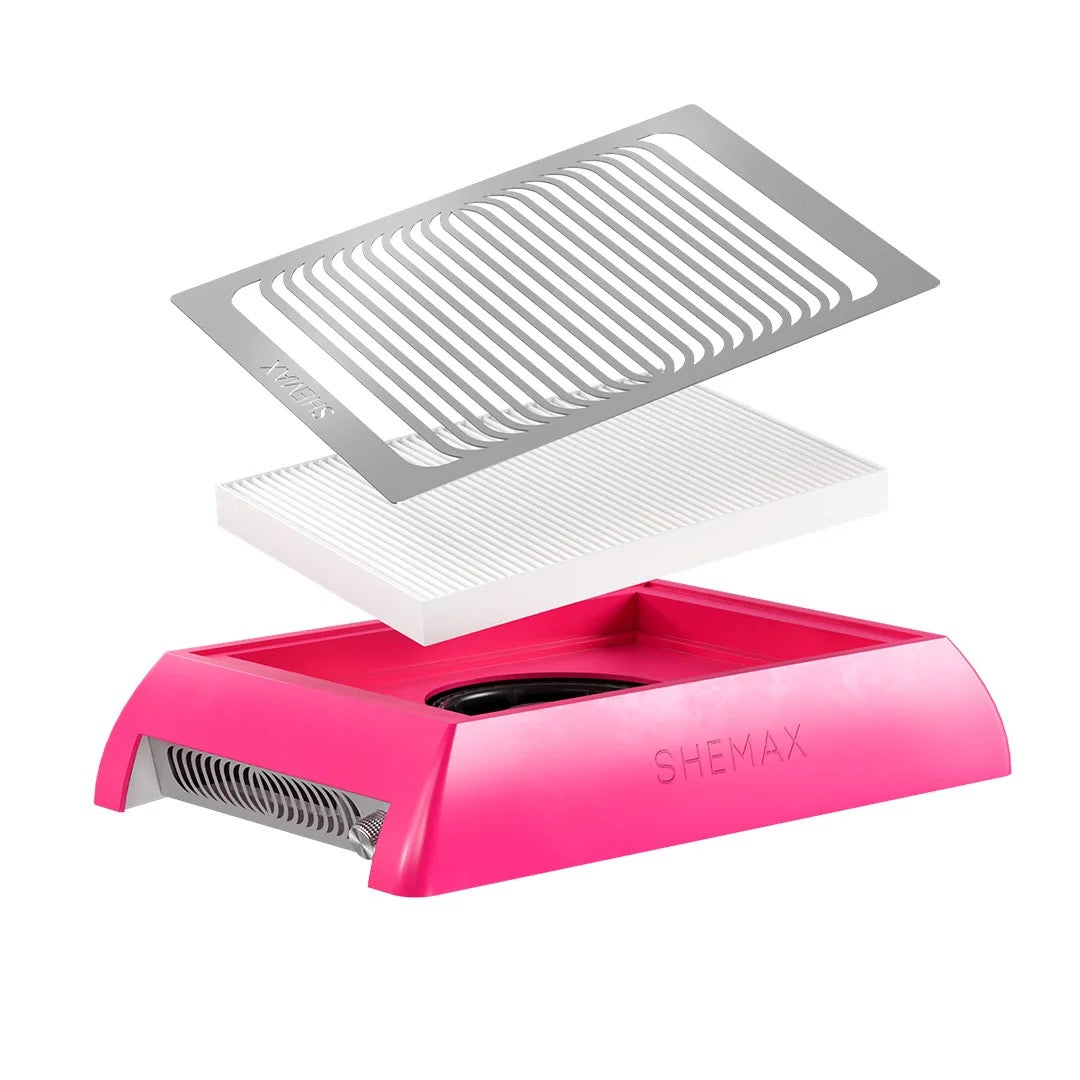 Professional manicure dust collector SHEMAX NL Style X-PRO Pink