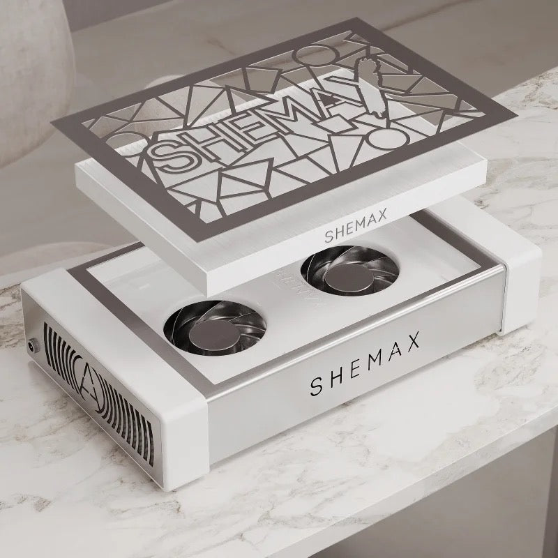 PROFESSIONAL MANICURE DUST COLLECTOR SHEMAX| Style Pro White
