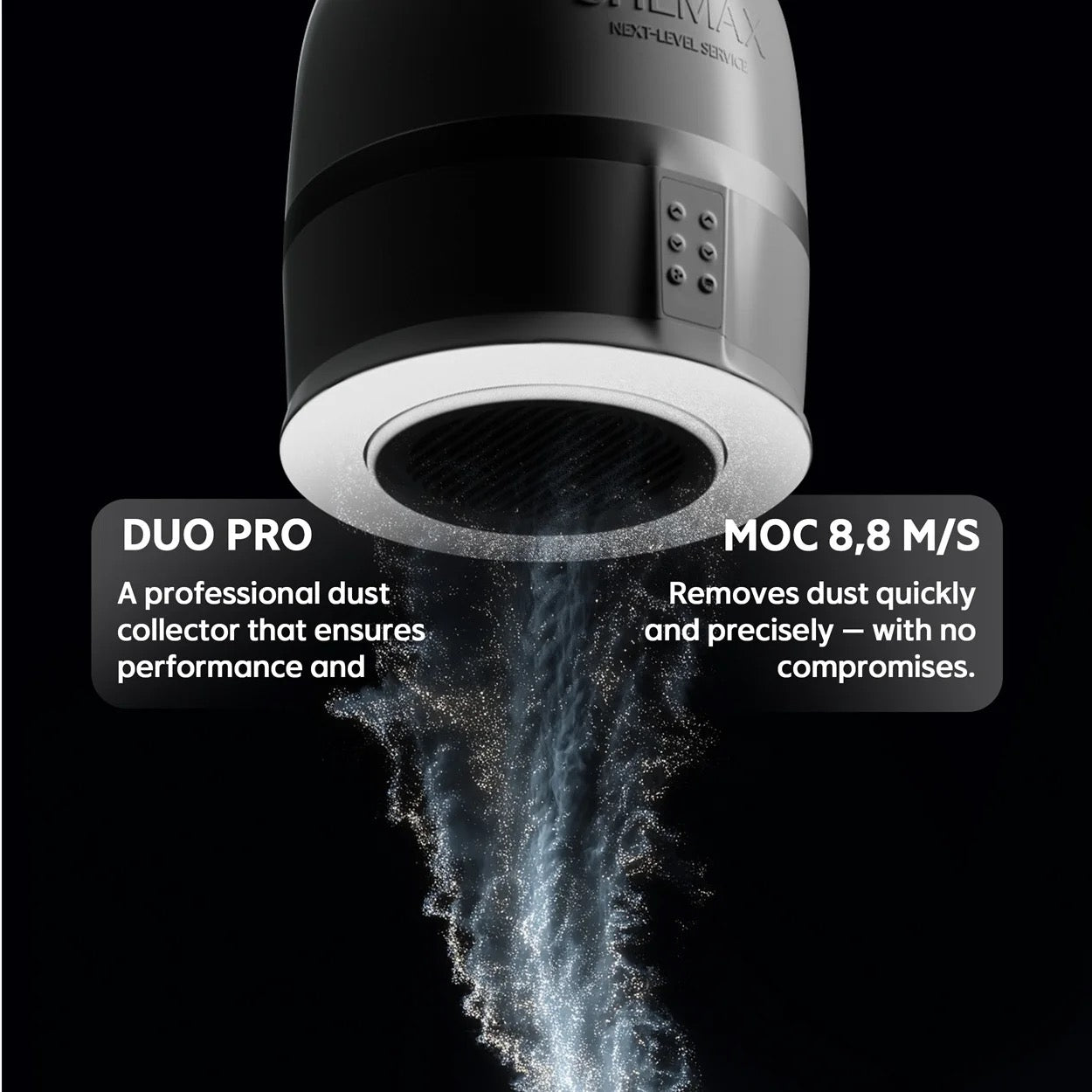 SHEMAX DUO PRO – Nail Dust Collector & LED Lamp