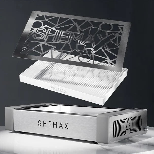 PROFESSIONAL MANICURE DUST COLLECTOR SHEMAX| Style Pro Gray