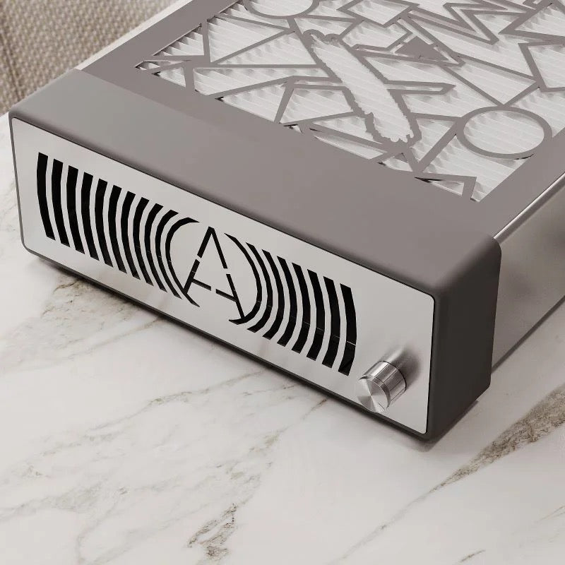 PROFESSIONAL MANICURE DUST COLLECTOR SHEMAX| Style Pro Gray