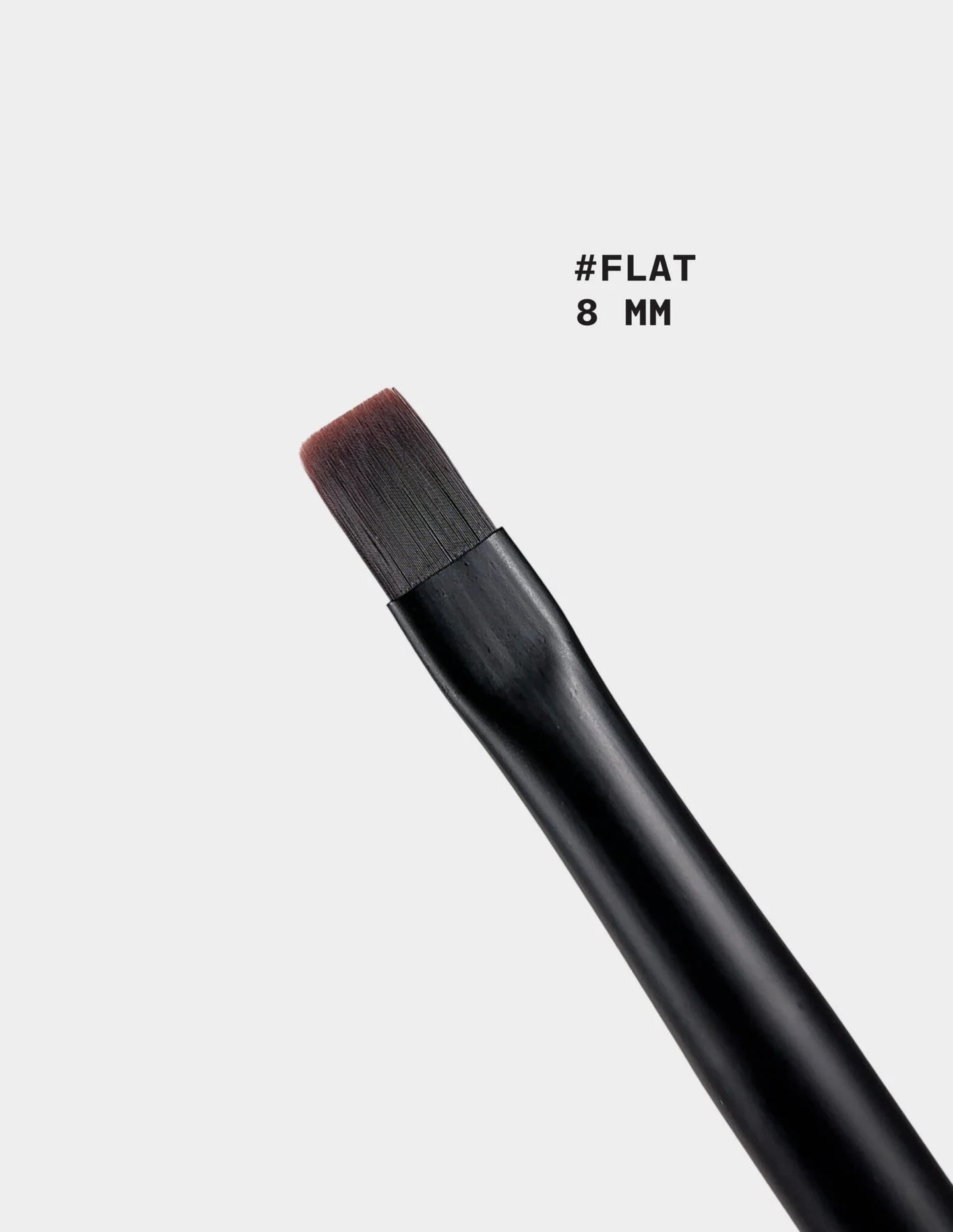BIBLIOTEKA Brush #flat, 8 mm