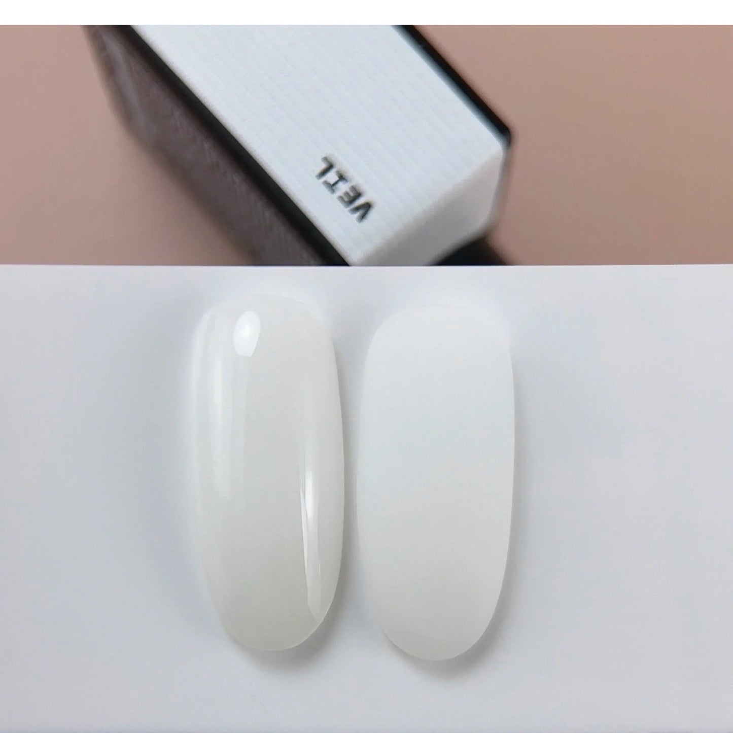 BIBLIOTEKA Cover Base № 01 Veil – Semi-Translucent Milk, 10 ml