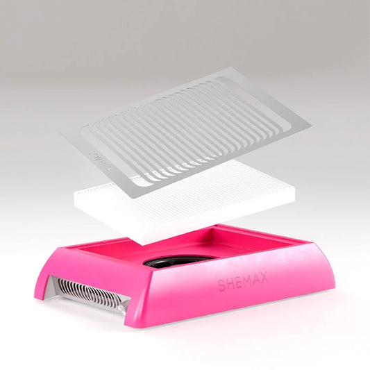 PROFESSIONAL MANICURE DUST COLLECTOR SHEMAX| NL Style X-PRO Pink