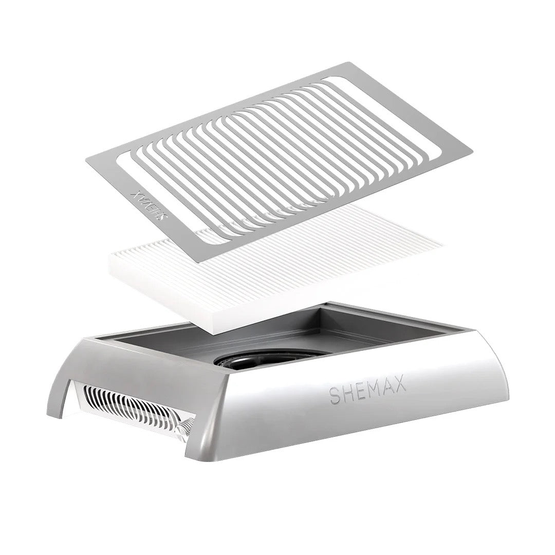 Professional manicure dust collector SHEMAX NL Style X-PRO Gray