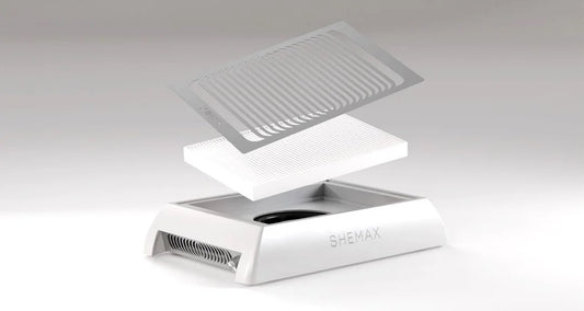 PROFESSIONAL MANICURE DUST COLLECTOR SHEMAX| NL Style X-PRO White