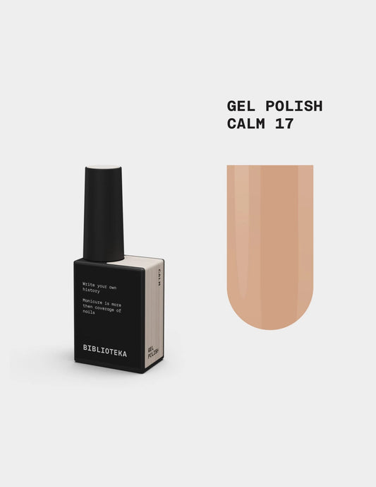 BIBLIOTEKA Gel Polish № 17 Calm – Calm, 10 ml