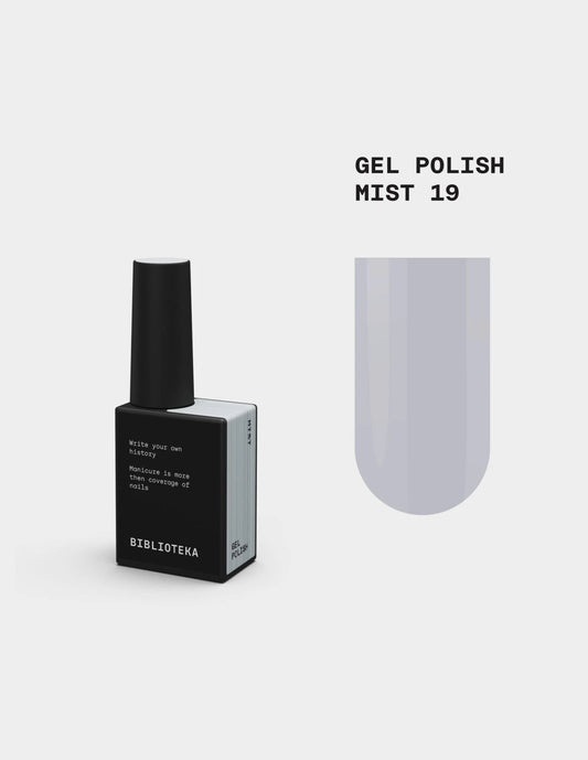 BIBLIOTEKA Gel Polish № 19 Mist – Mist, 10 ml